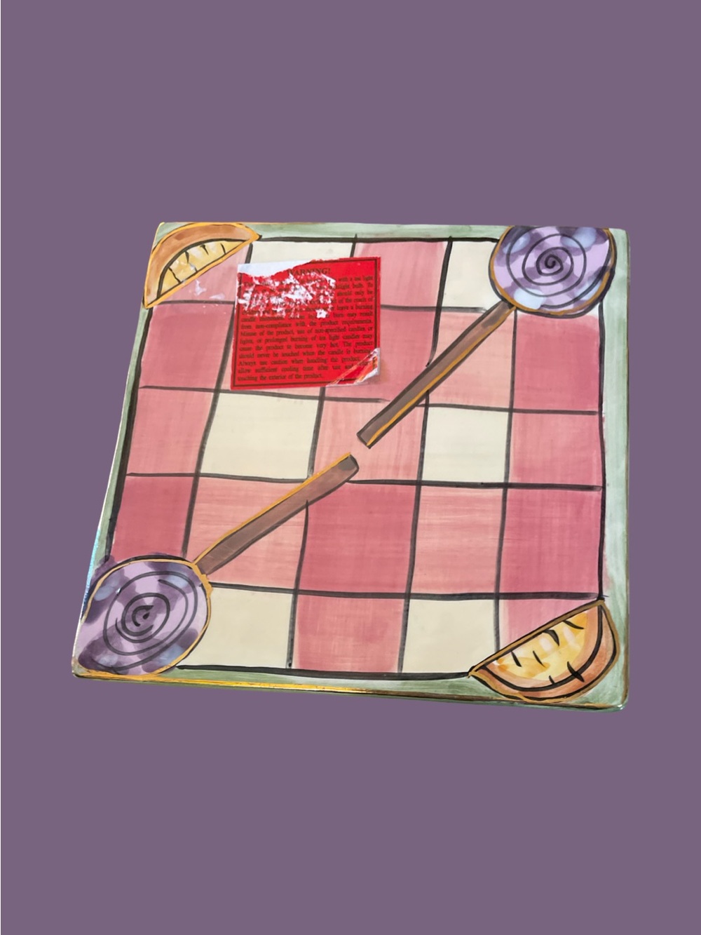 Blue Sky Clayworks Candy Shop 2001 - Heather Goldmine Tile Only